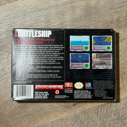 Super Battleship (Super Nintendo, SNES)