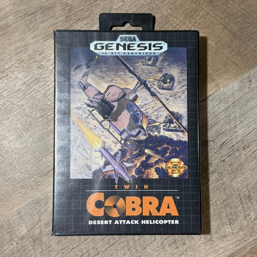 Twin Cobra: Desert Attack Helicopter (Sega Genesis)