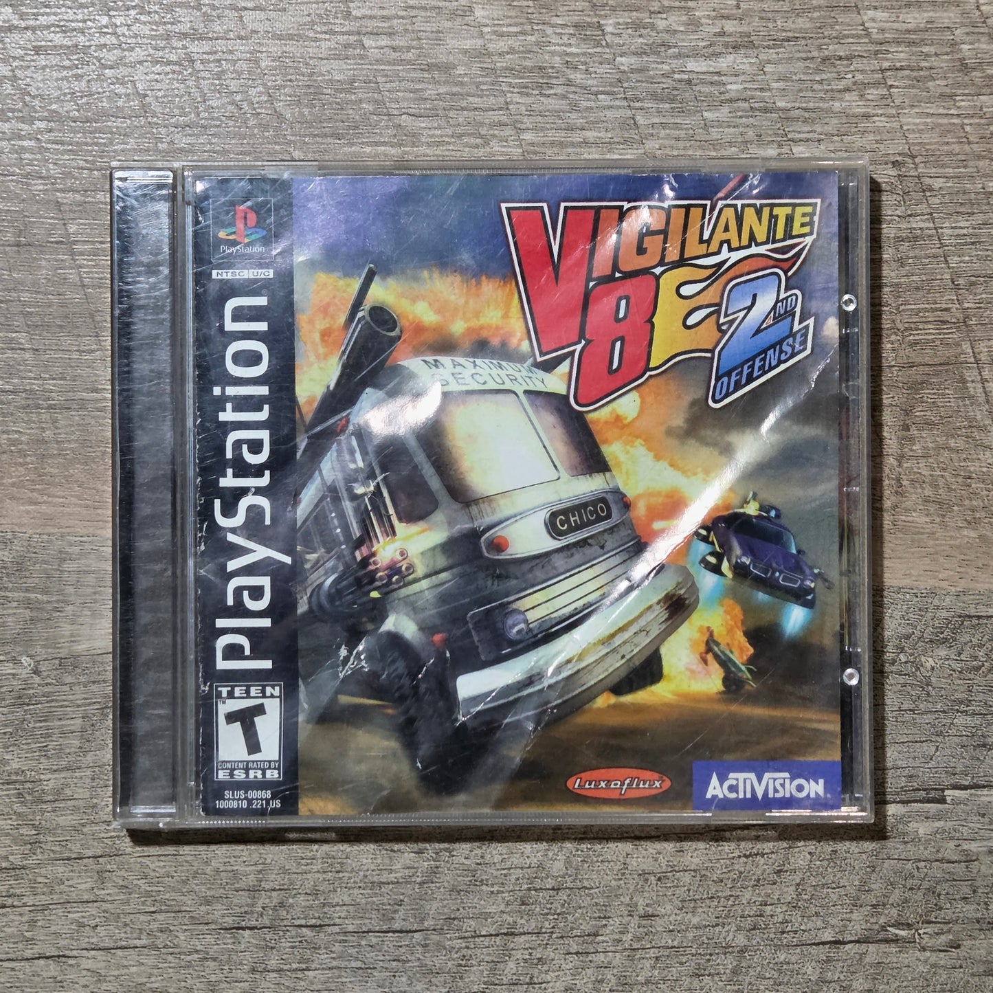 V8 - Vigilante 8 2nd Offense  (Sony Playstation, PS1)