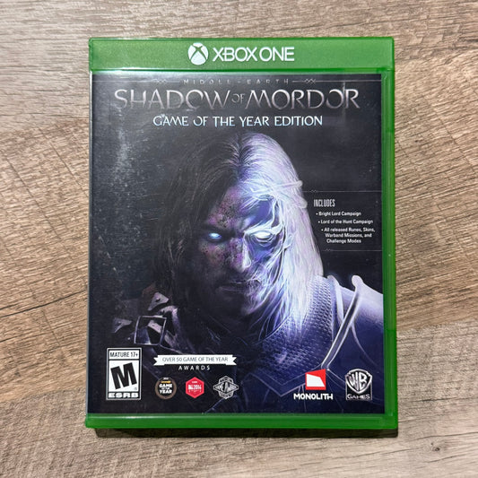 Middle-Earth: Shadow of Mordor (Microsoft Xbox One)