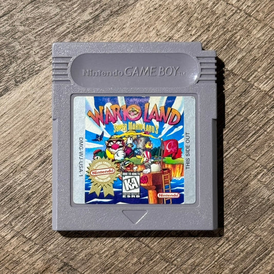 Wario Land: Super Mario Land 3 (Nintendo GameBoy)