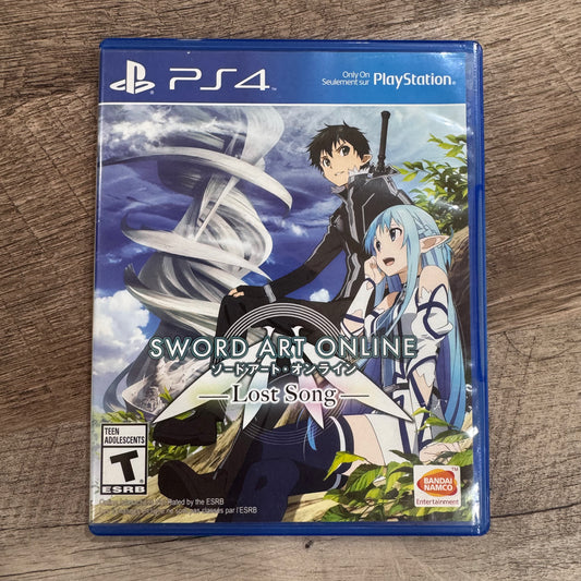 Sword Art Online: Lost Song (Sony Playstation 4, PS4)