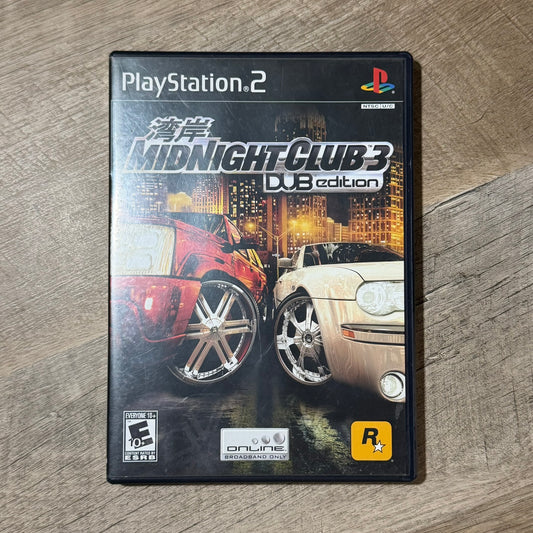 Midnight Club 3: Dub Edition (Sony Playstation 2, PS2)