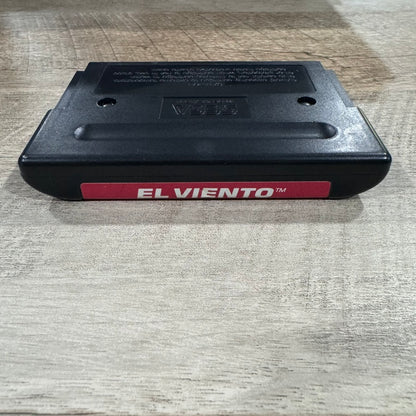 El Viento (Sega Genesis, 1991) Renovation W/ Amazing Cart, Case & Art! CLEAN!