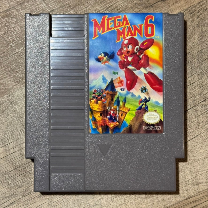Mega Man 6 (Nintendo Entertainment System, NES)