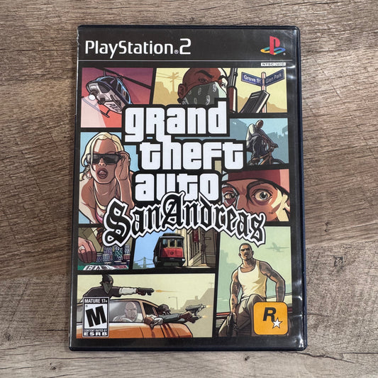 Grand Theft Auto: San Andreas(Sony Playstation 2, PS2)