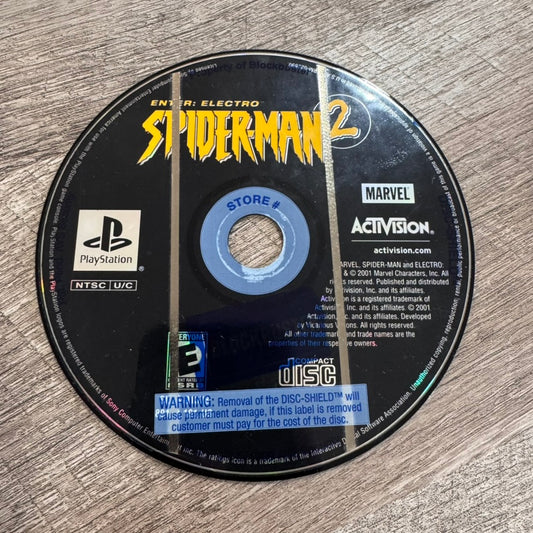 Spider-Man 2: Enter Electro (Sony Playstation, PS1 2001)