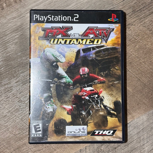 MX Vs. ATV Untamed (Sony Playstation 2, PS2)