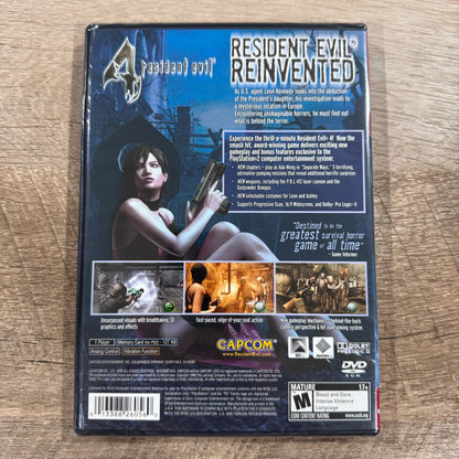 Resident Evil 4 (Greatest Hits) Sony PlayStation 2, PS2 2005) Mint Seal! 🦭
