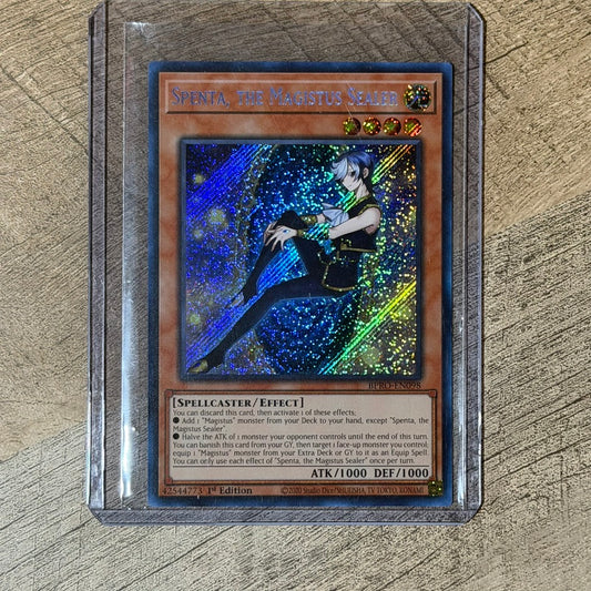 Spenta, The Magistus Sealer (BPRO-EN098, Yugioh! TCG)