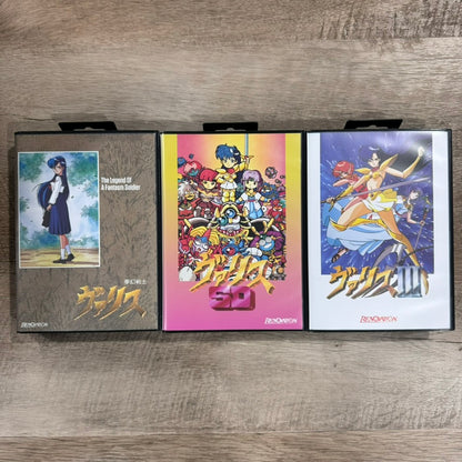 Valis Collection Collectors Edition (Sega Genesis, Retro-Bit Prod.) CIB & MINTY!