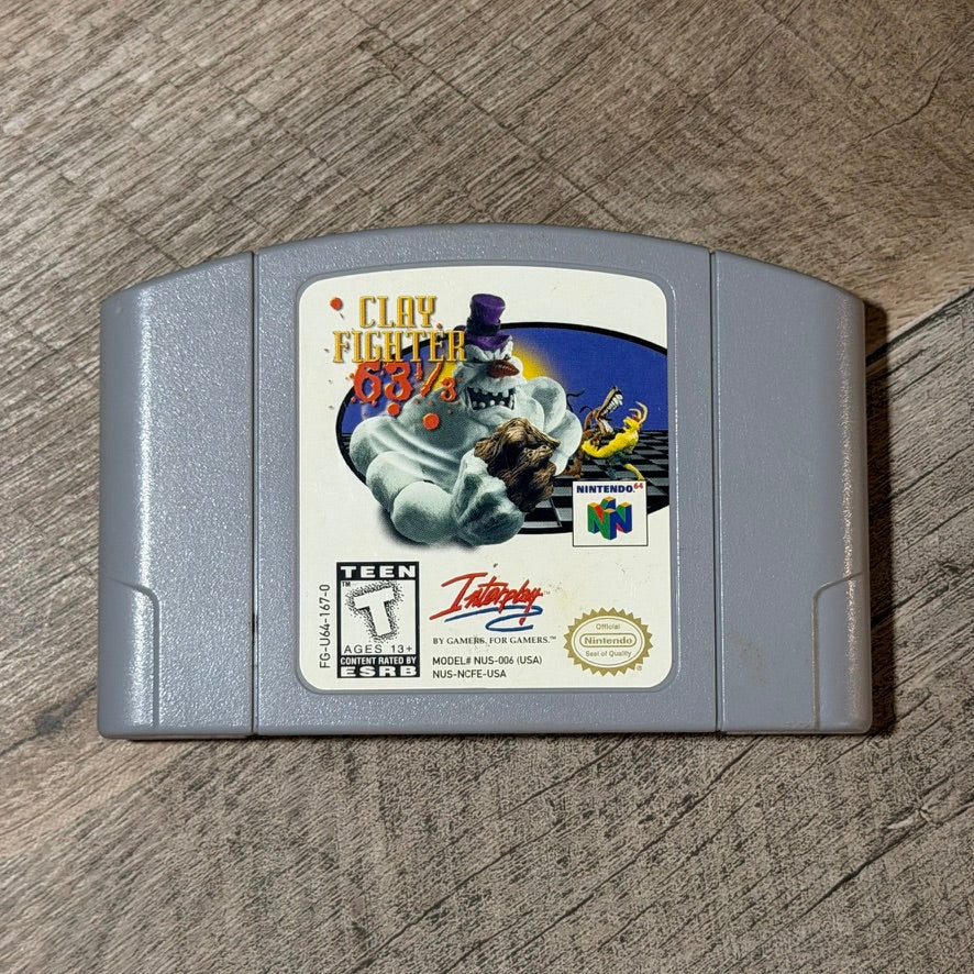 Clay Fighter 63 1/3 (Nintendo 64, N64)