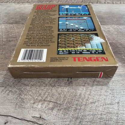 Rolling Thunder (Nintendo Entertainment System, NES)