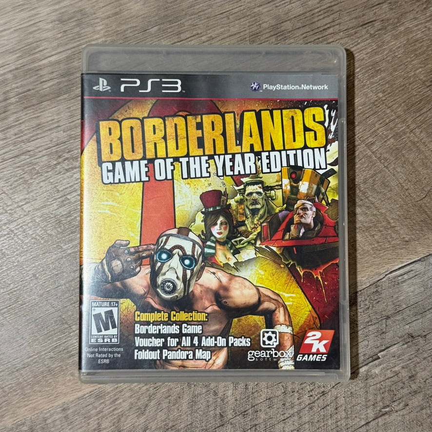 Borderlands (Sony Playstation 3, PS3)