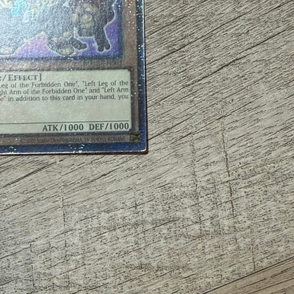 Exodia, The Forbidden One (BLGG-EN002, Yugioh! TCG)