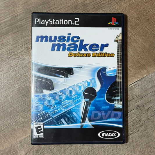 Music Maker: Deluxe Edition (Sony Playstation 2, PS2)