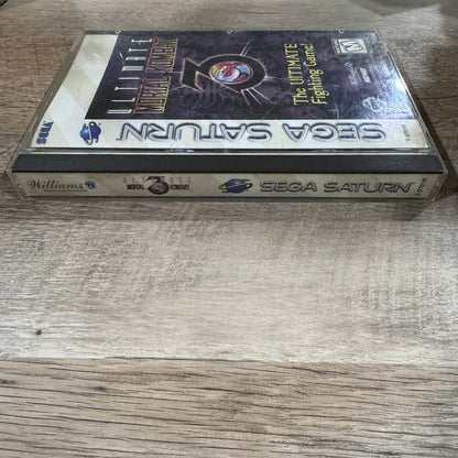 Ultimate Mortal Kombat 3 (SEGA Saturn, 1996) CIB W/Registration Card CLEAN!