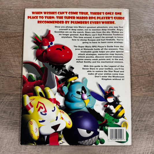 Super Mario RPG Legend of The Seven Stars (Super Nintendo, SNES) Player's Guide