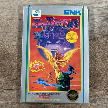 Athena (Nintendo NES, 1987) Crispy Clean CIB W/ Box, Game & Manual!💎