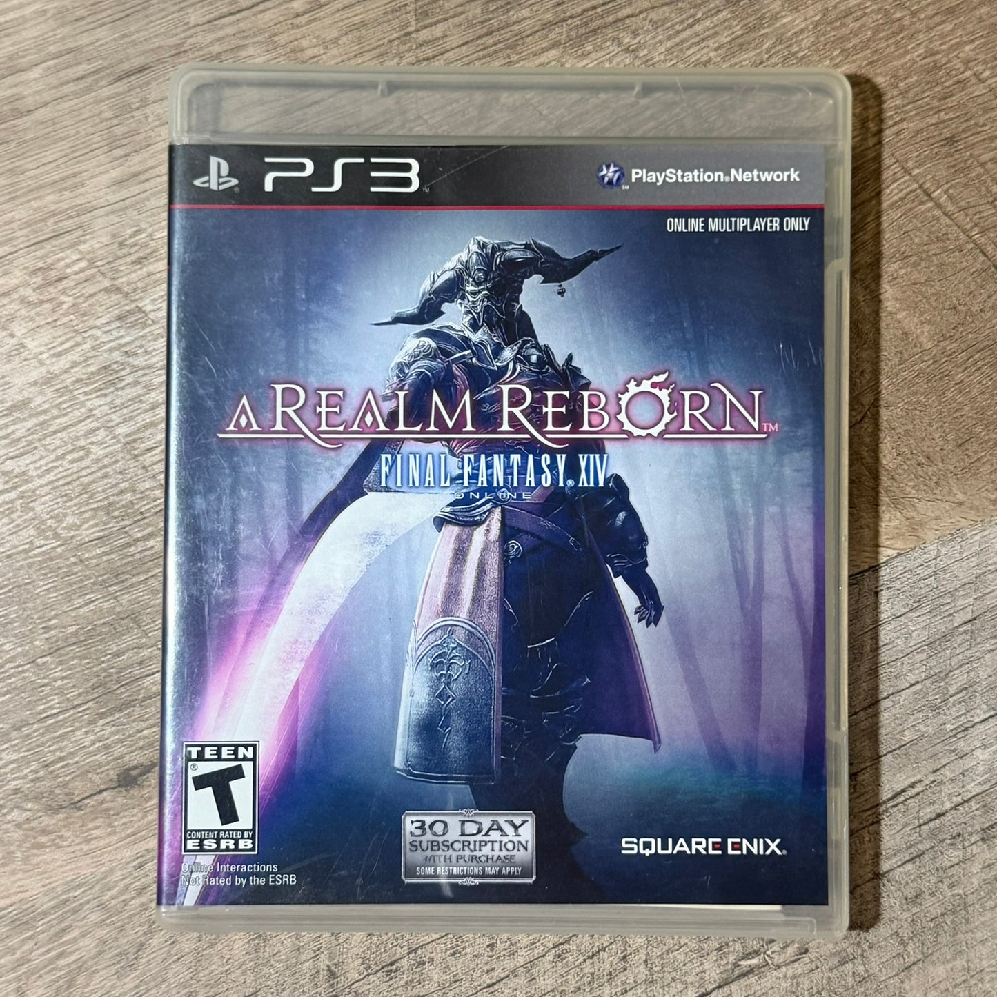 A Realm Reborn: Final Fantasy XIV Online (Sony Playstation 3, PS3)