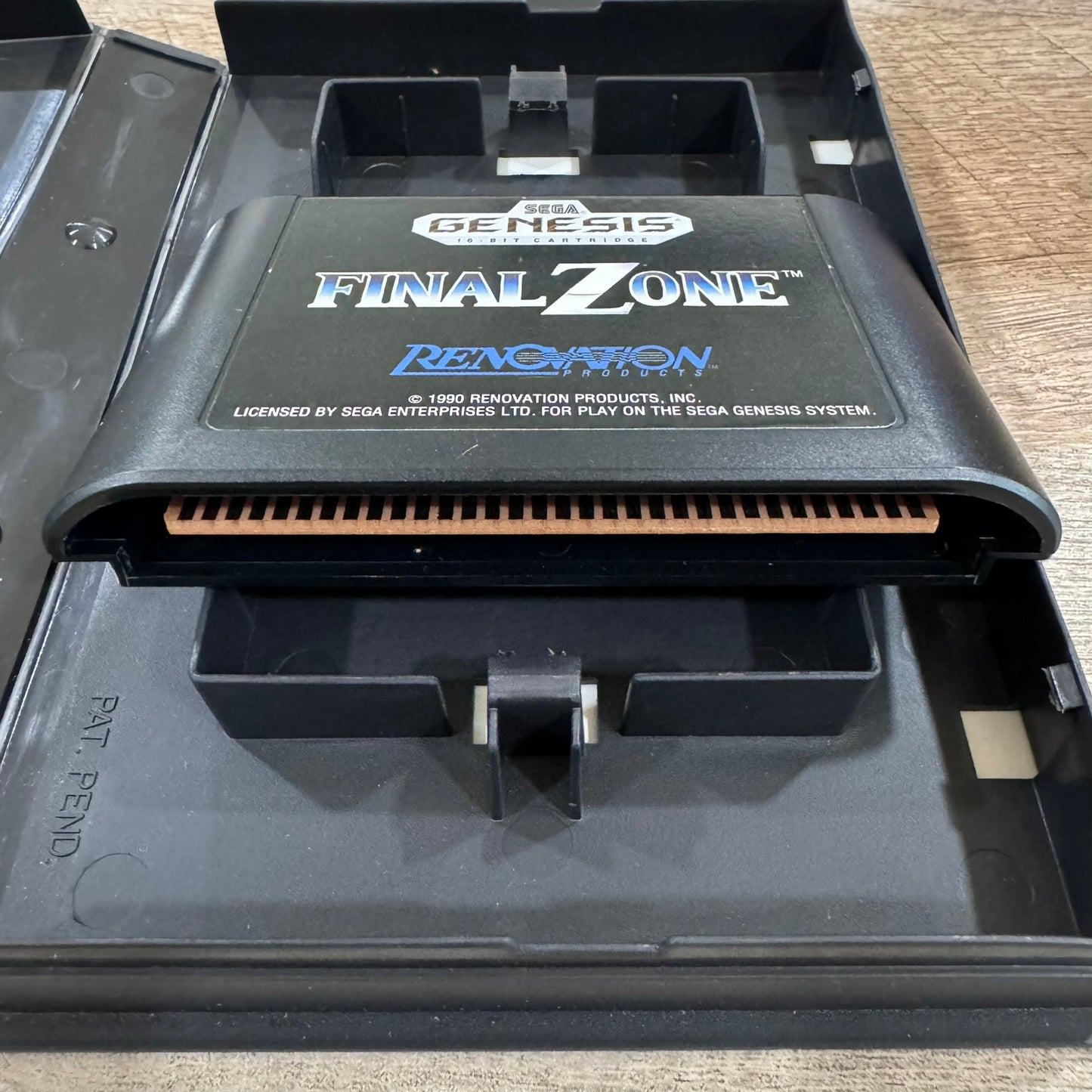 Final Zone (Sega Genesis, 1990) CIB & Clean! W/ Crispy Manual, Cart, Art & Case!