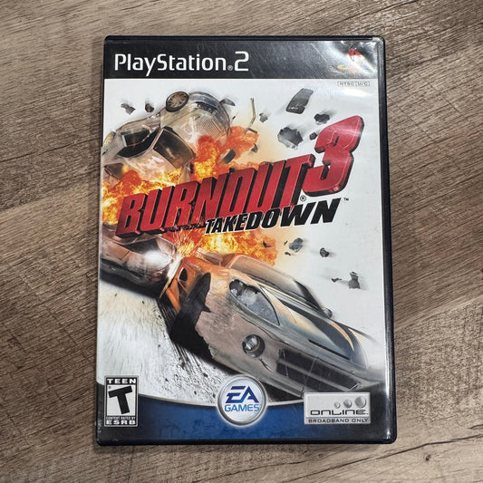Burnout 3 Takedown (Sony Playstation 2, PS2)