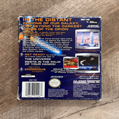 Iridion 3D (Nintendo GameBoy Advance, GBA)