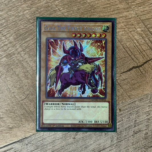 Gaia The Fierce Knight (MZMU-EN058, Yugioh! TCG)
