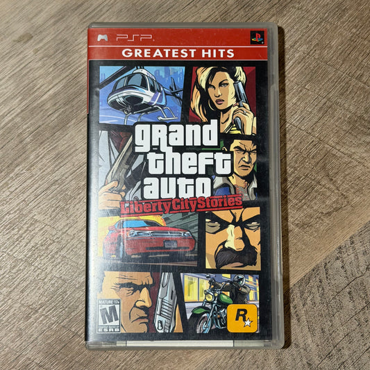 Grand Theft Auto: Liberty City Stories (Sony Playstation Portable, PSP)