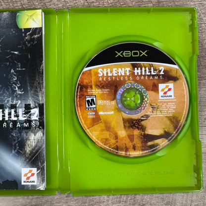 Silent Hill 2: Restless Dreams (Microsoft Xbox, 2001) Complete & MINTY!