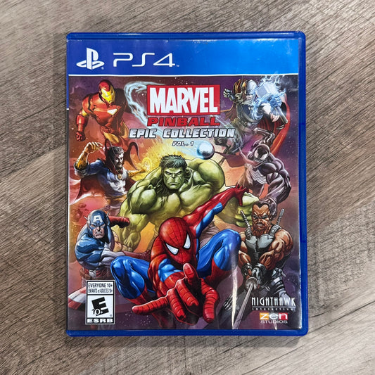 Marvel Pinball: Epic Collection Vol 1. (Sony Playstation 4, PS4)