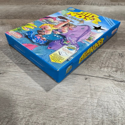 Big Nose The Caveman (Nintendo NES, 1991) CIB W/ Incredibly Box & Manual!