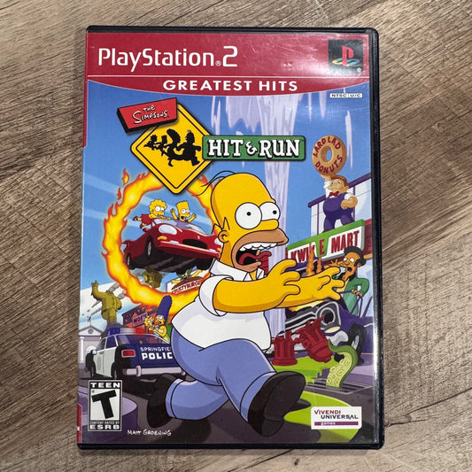 Simpson's Hit & Run (Sony Playstation 2, PS2)