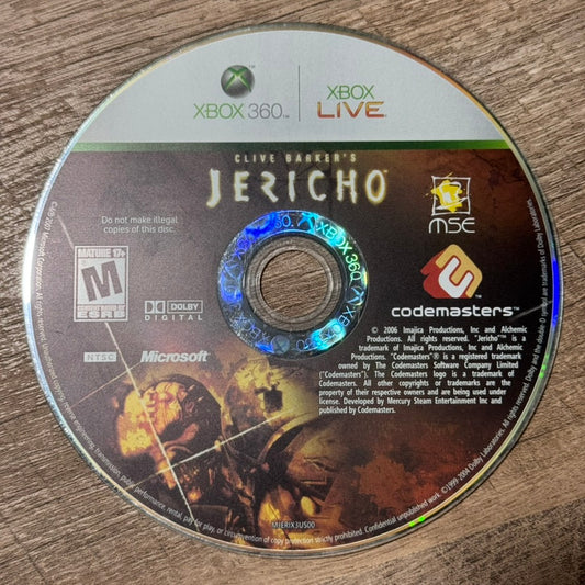 Clive Barker's Jericho (Microsoft Xbox 360)