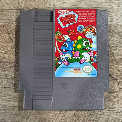 Bubble Bobble (Nintendo Entertainment System NES, 1988) CIB W/ MINT Cart!