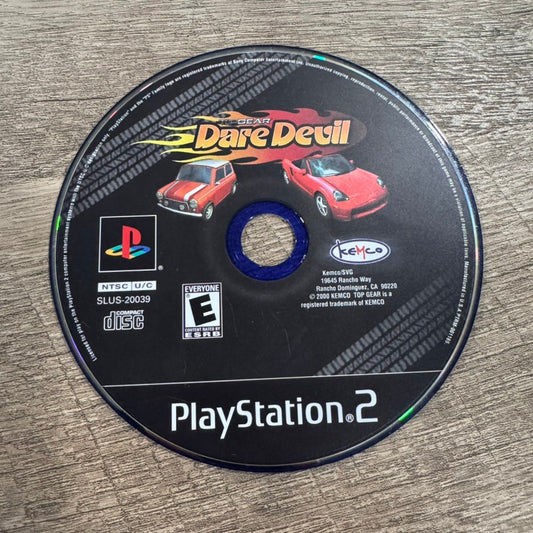 Top Gear Dare Devil (Sony Playstation 2, PS2)