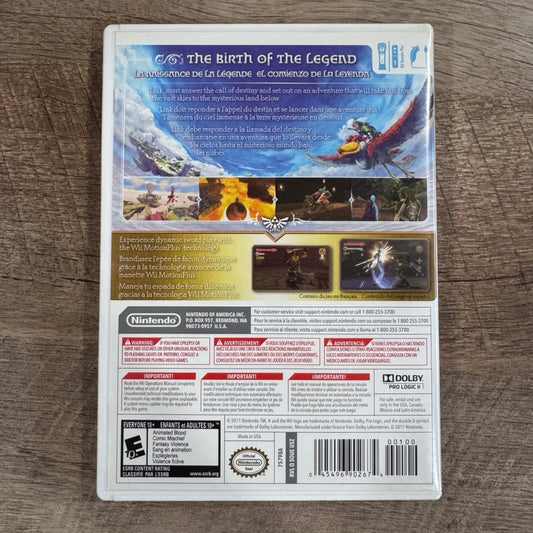 The Legend of Zelda Skyward Sword Nintendo Wii + Soundtrack - Complete CIB