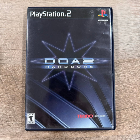 Dead or Alive 2 Hardcore (Sony PlayStation 2, PS2 2000)🔥CIB W/ Disc, Manual+🔥