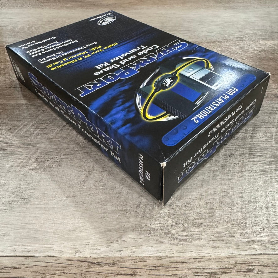 SharkPort Code & Save Transfer Kit (Playstation 2, PS2) Fully Complete CIB!