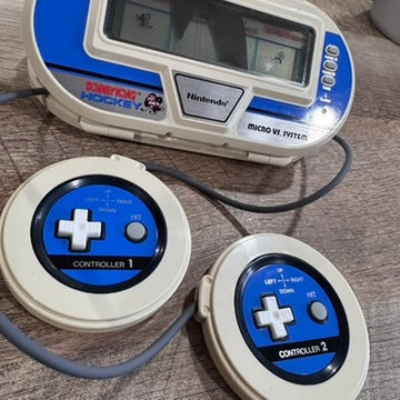 Donkey Kong Hockey HK-303 (Nintendo Micro Vs. System, 1984) Tested/Works !READ!