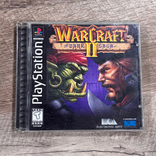 Warcraft II: The Dark Saga (Sony Playstation, PS1)