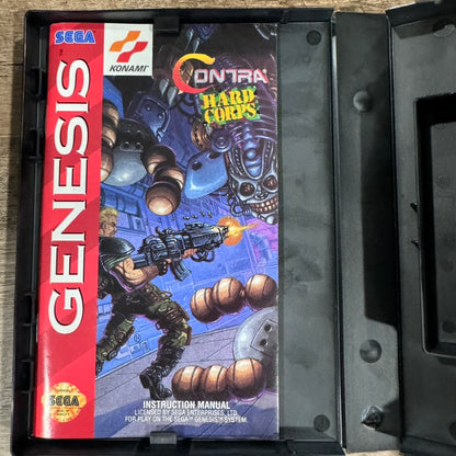 Contra: Hard Corps (Sega Genesis,  1993) INSANELY MINT CIB W/ Reg. Card+🔥WOW🔥