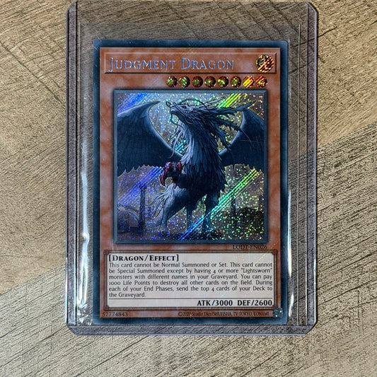 Judgement Dragon (LODT-EN026, Yugioh! TCG)