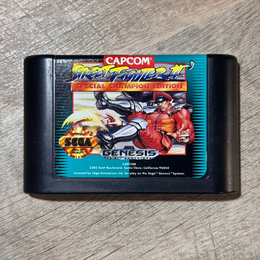 Street Fighter II Special Championship Edition (Sega Genesis)