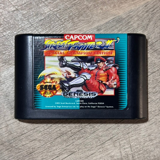 Street Fighter II Special Championship Edition (Sega Genesis)