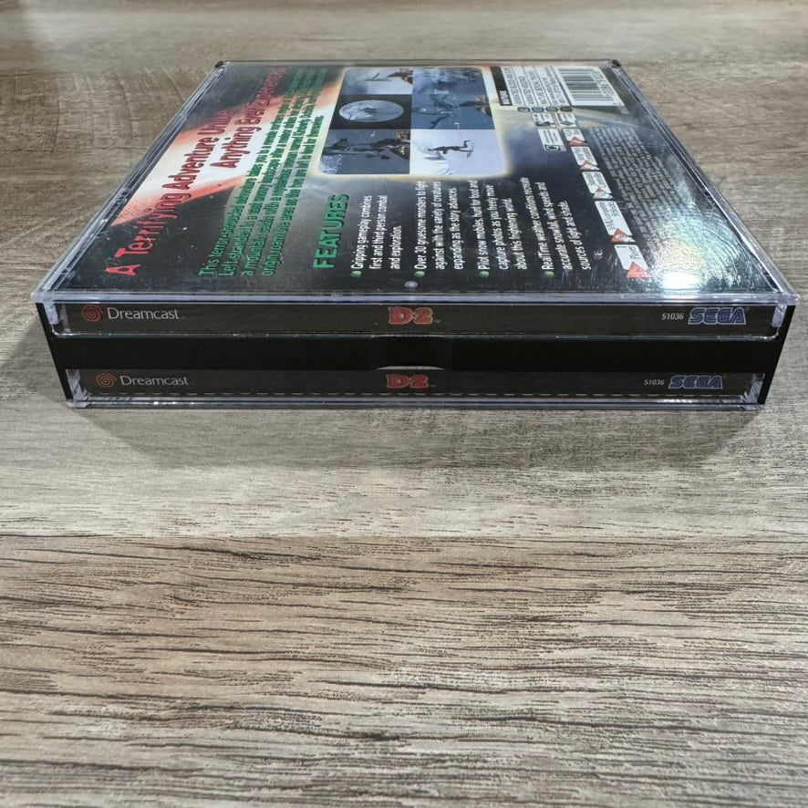 D2 (Sega Dreamcast, 2000) CLEAN & CIB W/ 4 Discs, Crispy Case & Manual!🔥