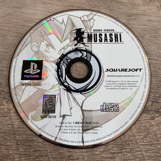 Brave Fencer Musashi (Sony Playstation, PS1)