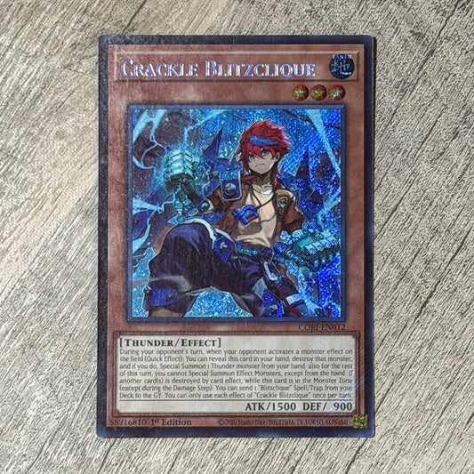 Crackle Blitzclique (CORI-EN012, Yugioh! TCG)