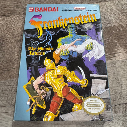 Frankenstein (Nintendo Entertainment System , NES 1991) AMAZING BOX ONLY!