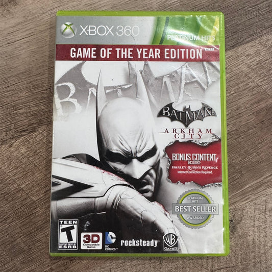 Batman: Arkham City (Microsoft Xbox 360)